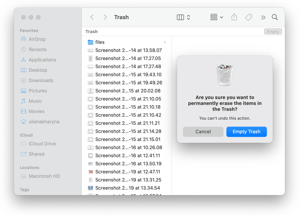 How to clear Trash on Mac in different ways